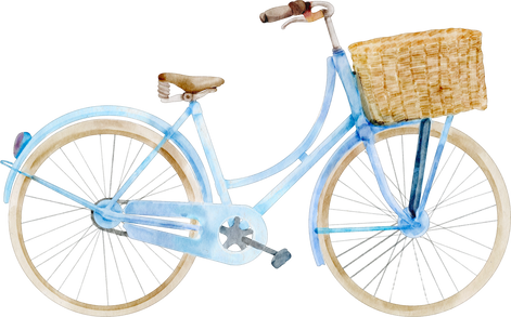 watercolor Bicycle